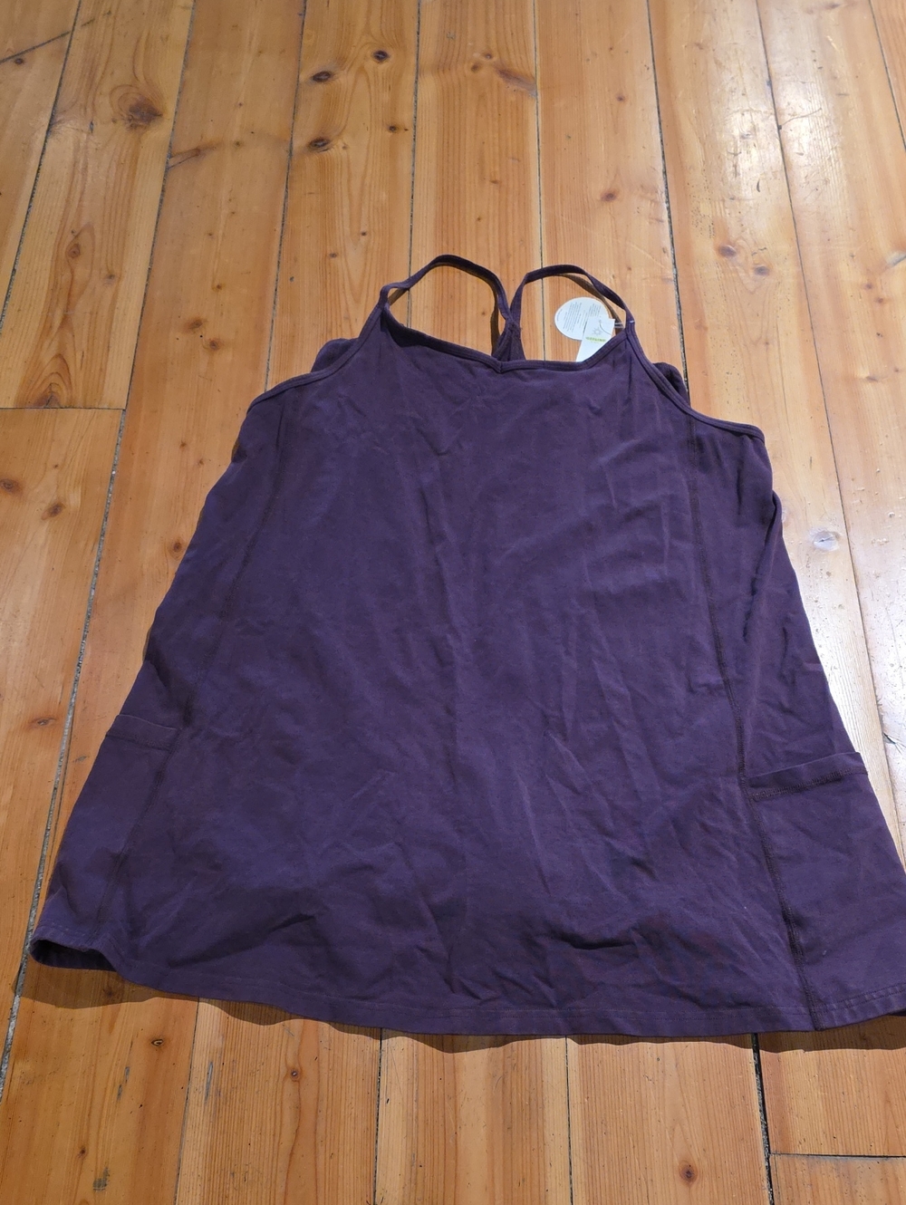 Women’s Sleeveless Purple Tank Jumpsuit Top
